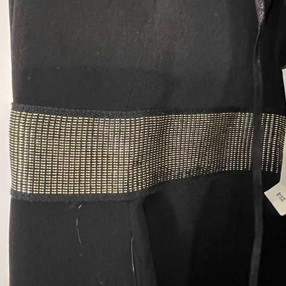 NWT EXPRESS Vintage Y2K Dress, Cross Strap Back, Gold Waist Detail, Size 2 - Picture 10 of 10